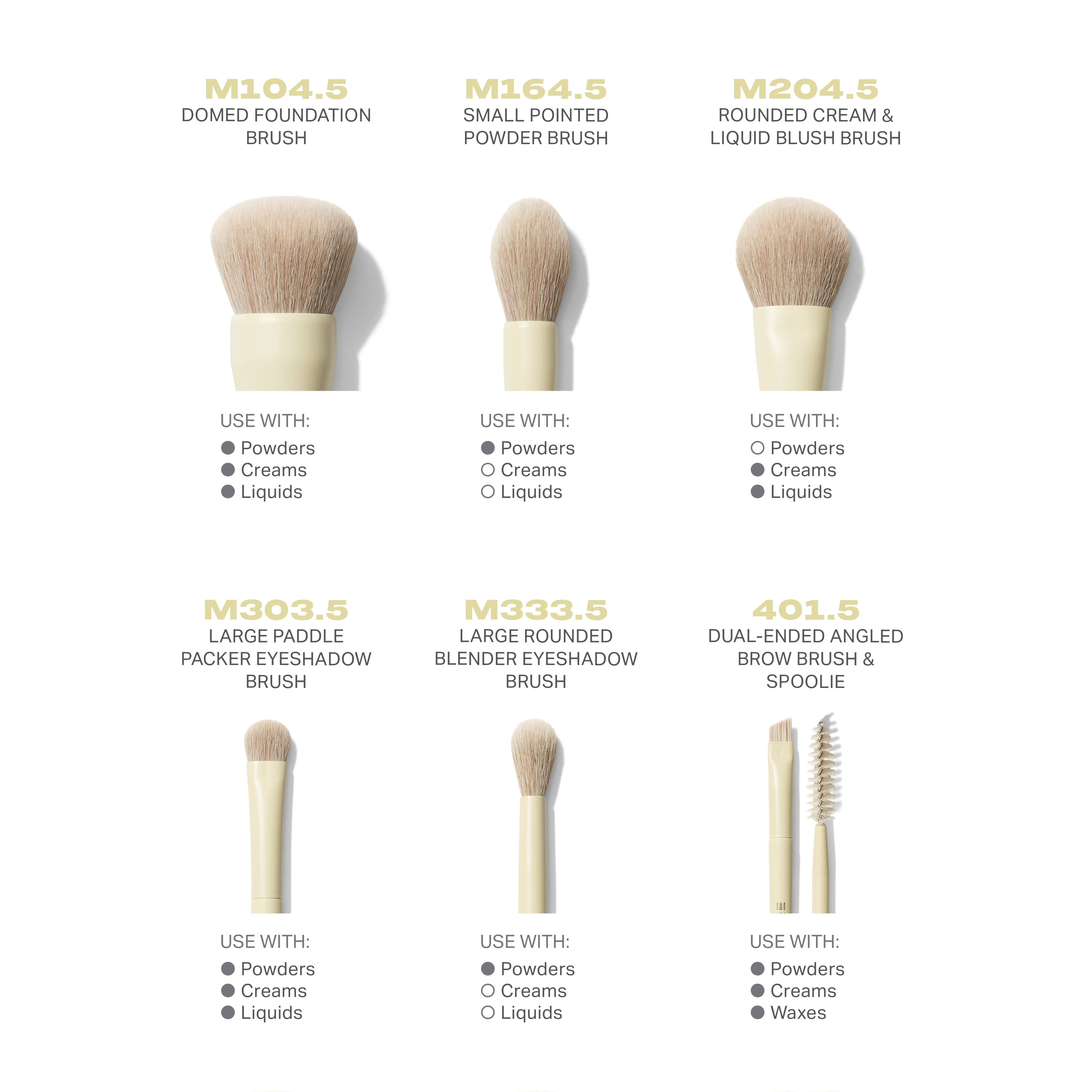 Buttery Blends 6-Piece Travel Brush Set - Image 3