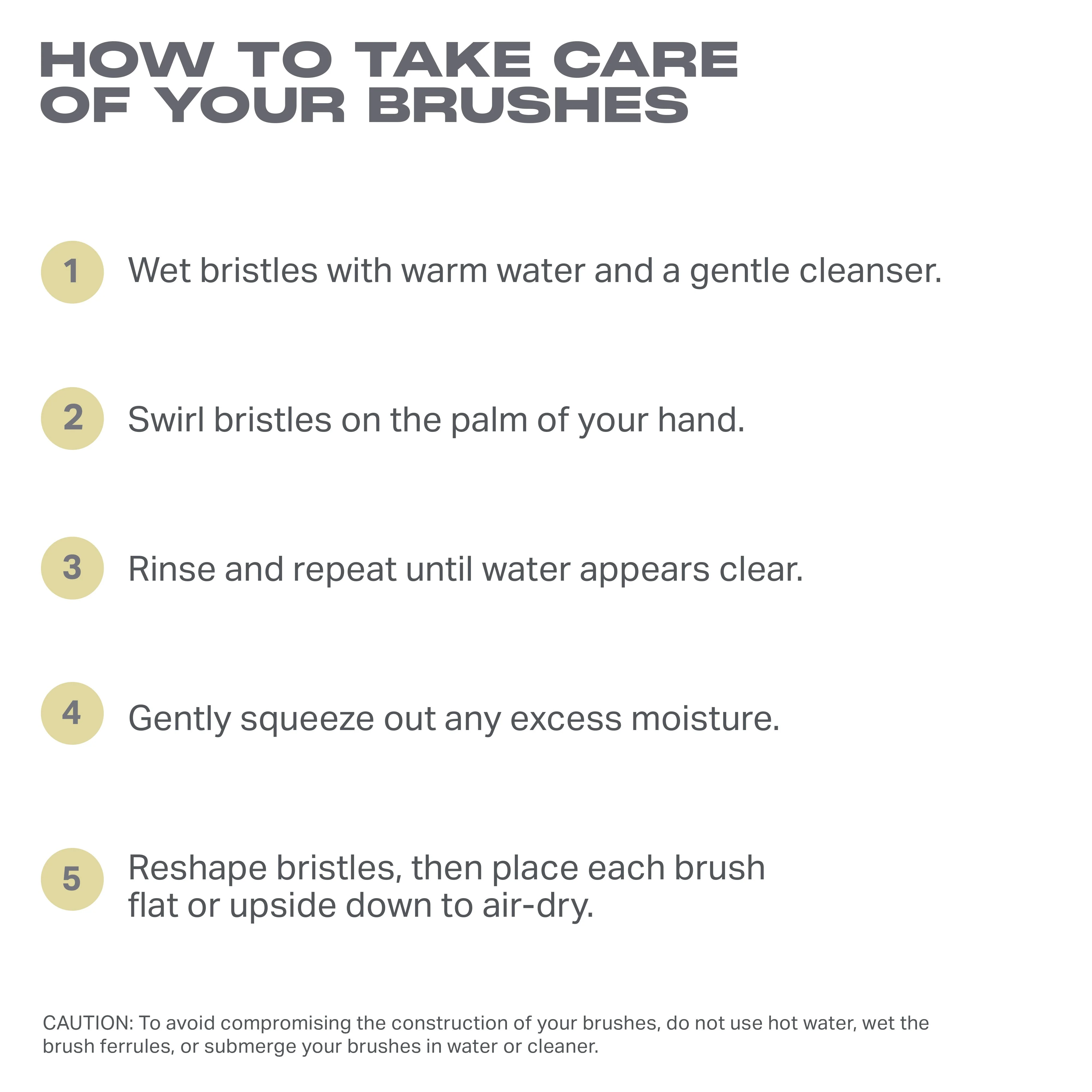 Buttery Blends 6-Piece Travel Brush Set - Image 5