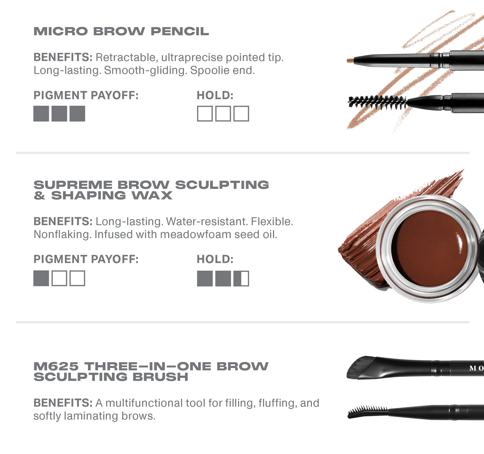 High Archiever Everyday Essentials Brow Kit - Image 9