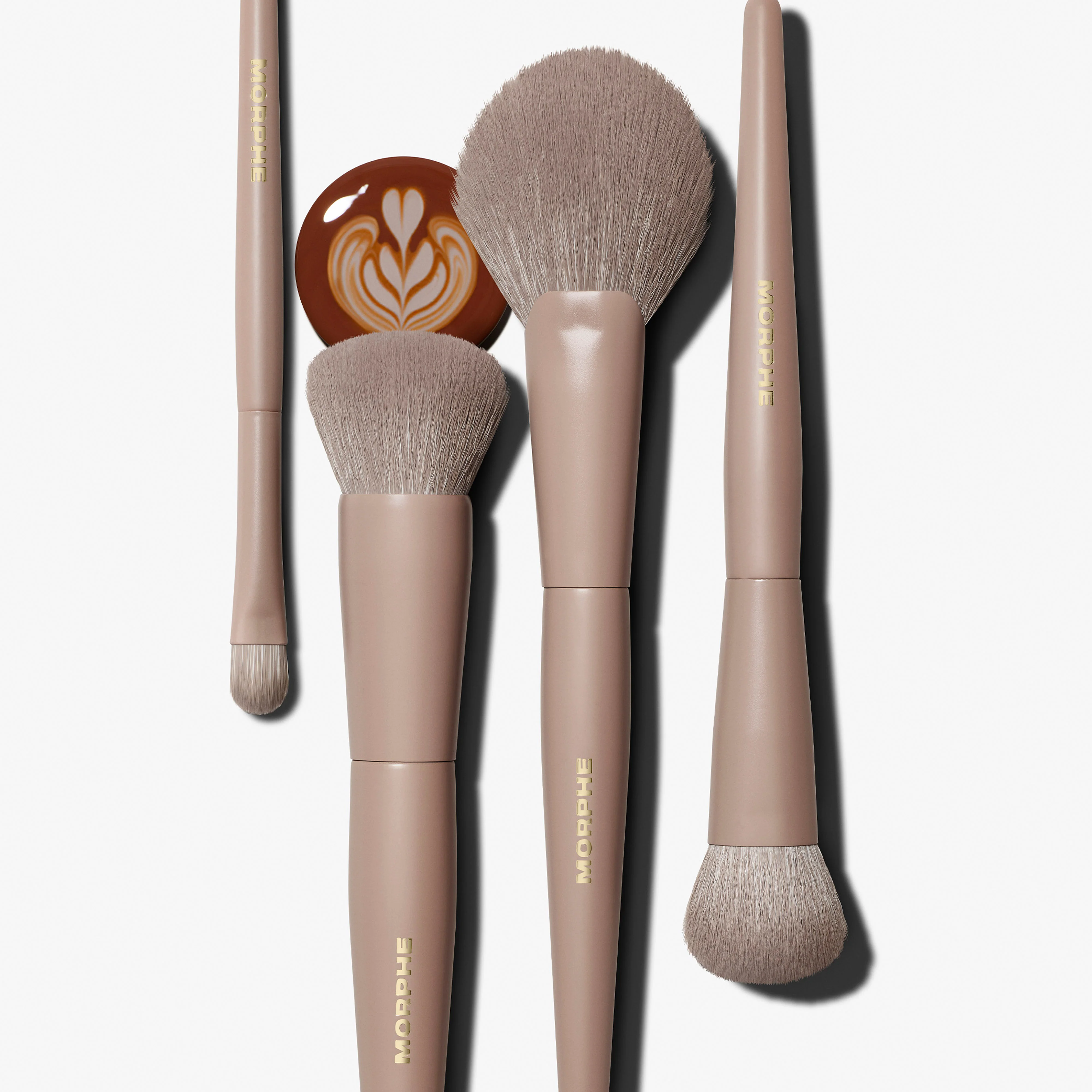 Iced Mocha 4-Piece Face Brush Set - Image 6