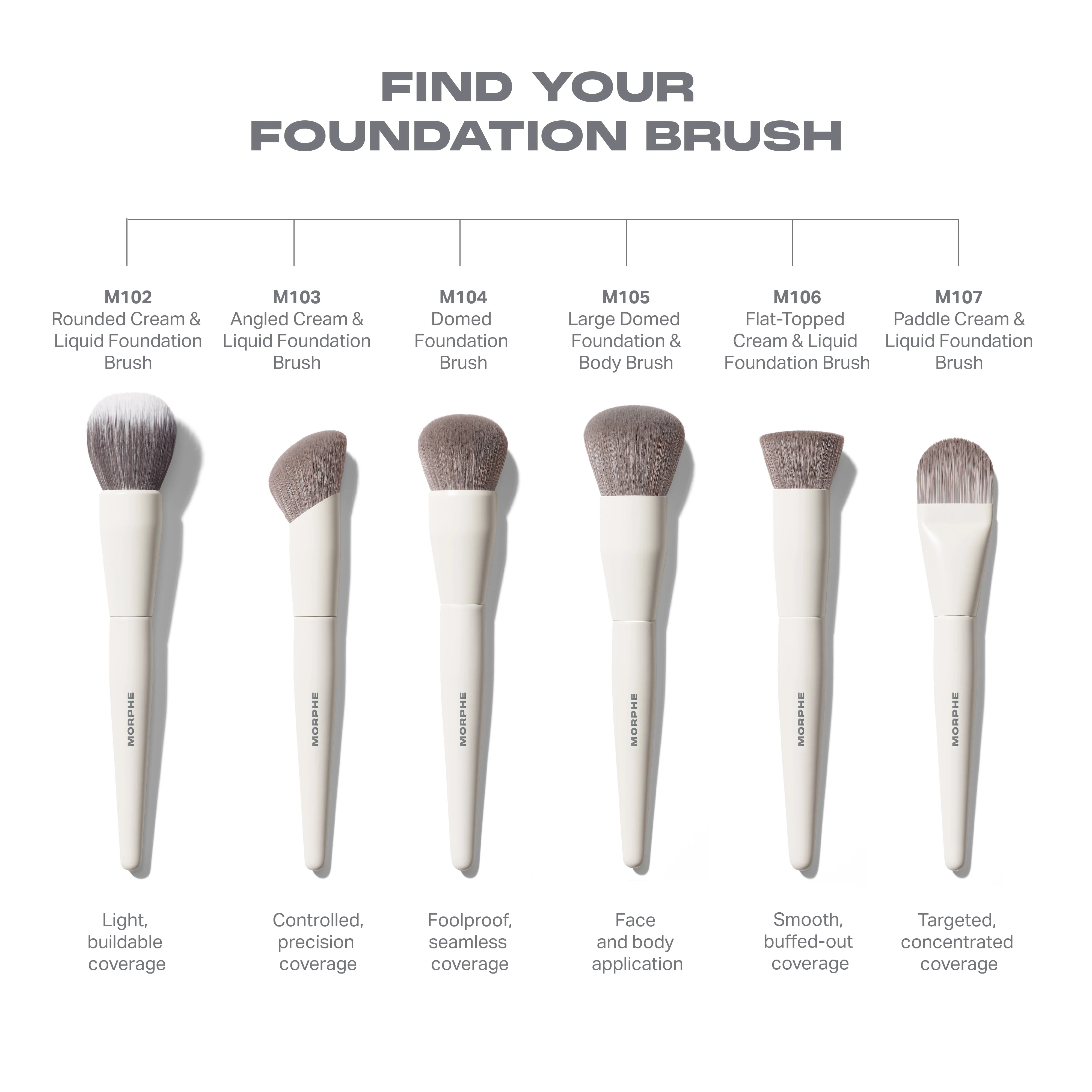 M103 Angled Cream & Liquid Foundation Brush - Image 7